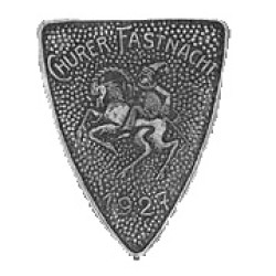 1927 - Narr auf Bündner Wappentier 